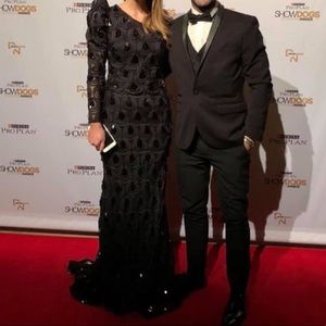 Elegant Maxi Black dress